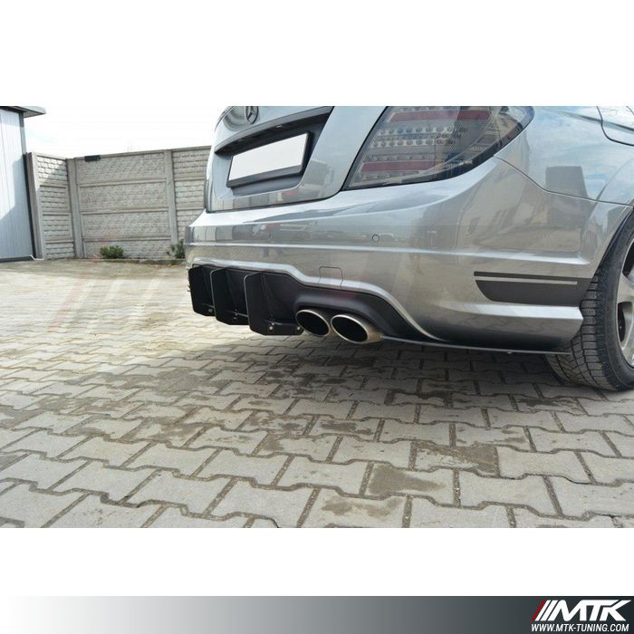Diffuseur Maxton Mercedes Classe C W204 AMG-LINE Phase 2